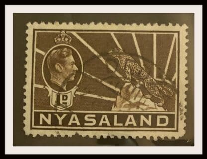 Nyasaland Scott # 55 Used