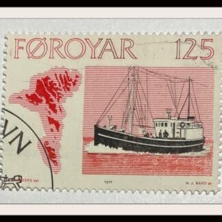 Faroe Islands Scott # 25 Used