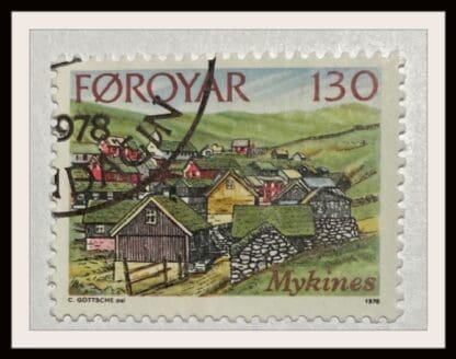 Faroe Islands Scott # 32 Used