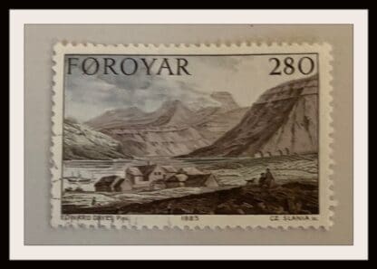 Faroe Islands Scott # 122 Used