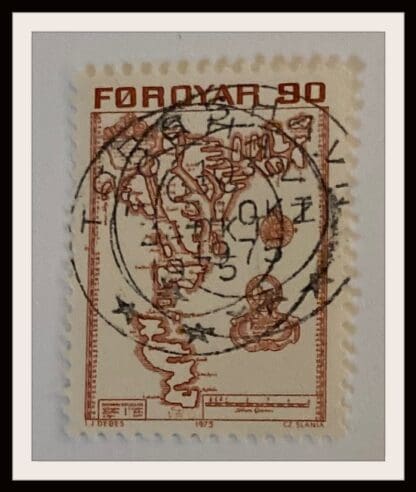 Faroe Islands Scott # 13 Used