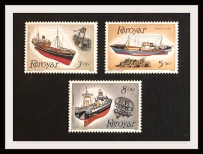 Faroe Islands Scott # 158-160 Mint Never Hinged