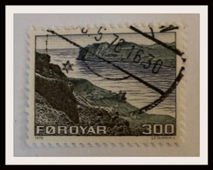 Faroe Islands Scott # 17 Used