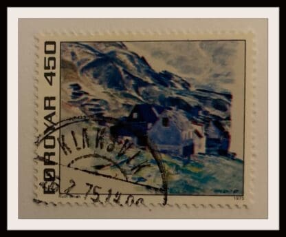 Faroe Islands Scott # 19 Used