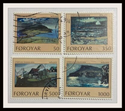 Faroe Islands Scott # 212-215 Used