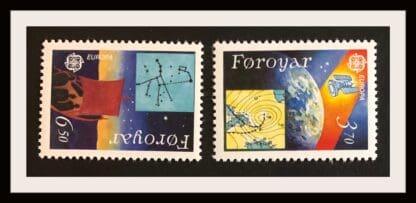 Faroe Islands Scott # 220-221 Mint Never Hinged (Europa)