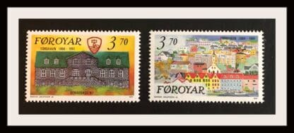 Faroe Islands Scott # 222-223 Mint Never Hinged