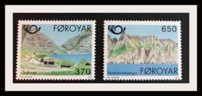 Faroe Islands Scott # 226-227 Mint Never Hinged