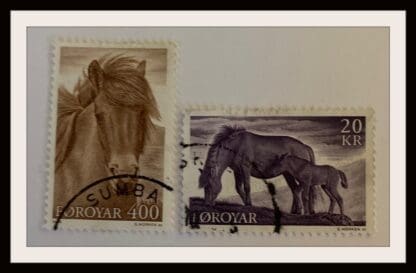 Faroe Islands Scott # 254-255 Used