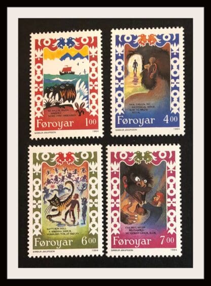 Faroe Islands Scott # 270-273 Mint Never Hinged