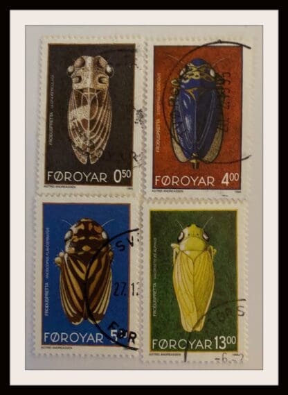 Faroe Islands Scott # 276-279 Used