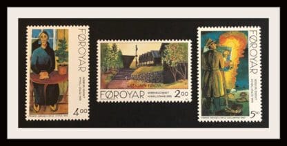 Faroe Islands Scott # 284-286 Mint Never Hinged
