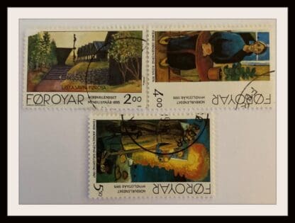 Faroe Islands Scott # 284-286 Used