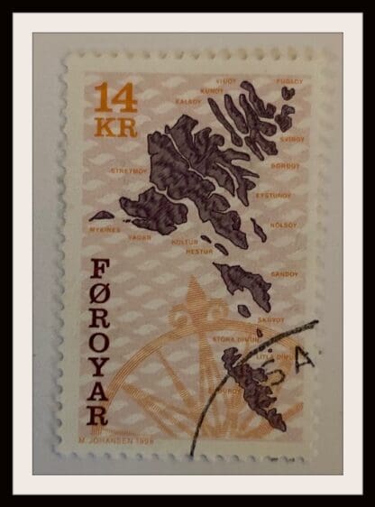 Faroe Islands Scott # 343 Used