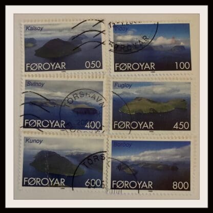 Faroe Islands Scott # 356-361 Used