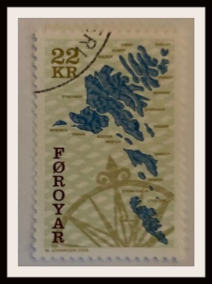 Faroe Islands Scott # 378 Used