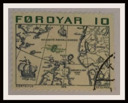 Faroe Islands Scott # 8 Used