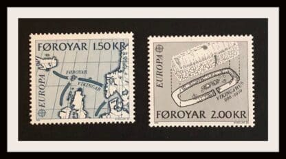 Faroe Islands Scott # 81-82 Mint Never Hinged (Europa)