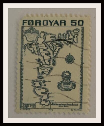 Faroe Islands Scott # 9 Used