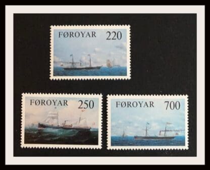 Faroe Islands Scott # 90-92 Mint Never Hinged