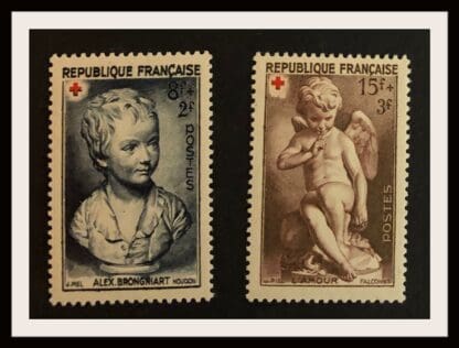 France B255-B256 Mint Hinged