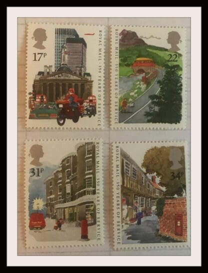 Great Britain Scott # 1111-1114 Mint Never Hinged