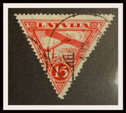 Latvia Scott # C4 Used