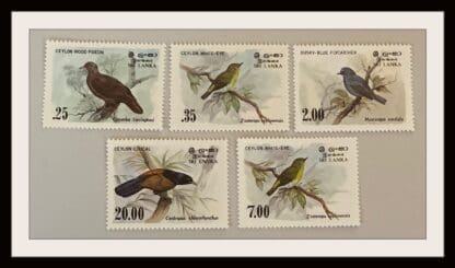 Sri Lanka Scott # 691-694/877 Mint Never Hinged