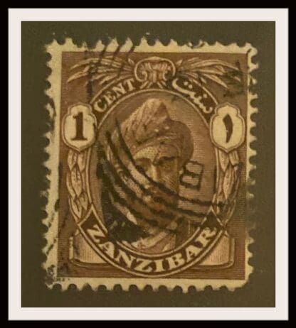 Zanzibar Scott # 184 Used