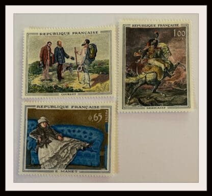 France Scott # 1049-1051 Mint Hinged