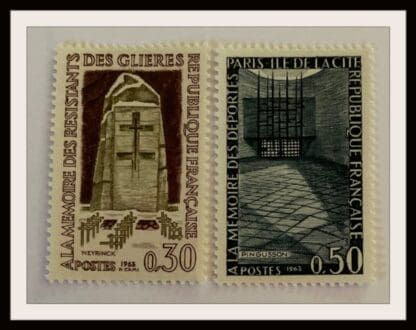 France Scott # 1057-1058 Mint Hinged