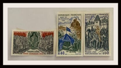 France Scott # 1227-1229 Mint Hinged