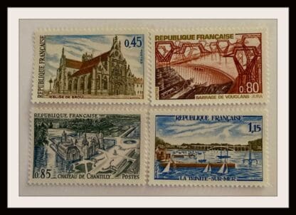 France Scott # 1232-1235 Mint Hinged