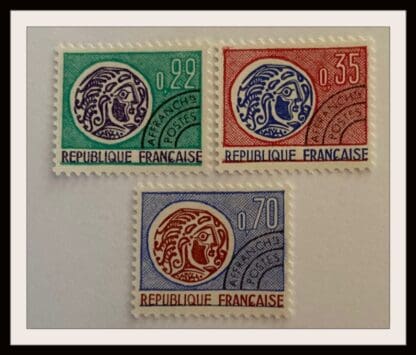 France Scott # 1240-1242 Mint Hinged