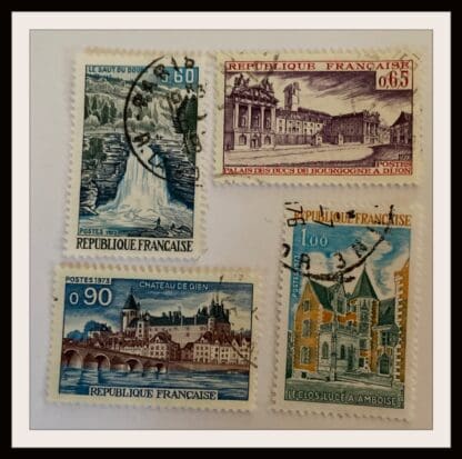 France Scott # 1371-1374  Used