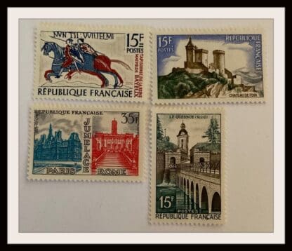 France Scott # 888/891-892 Mint Hinged