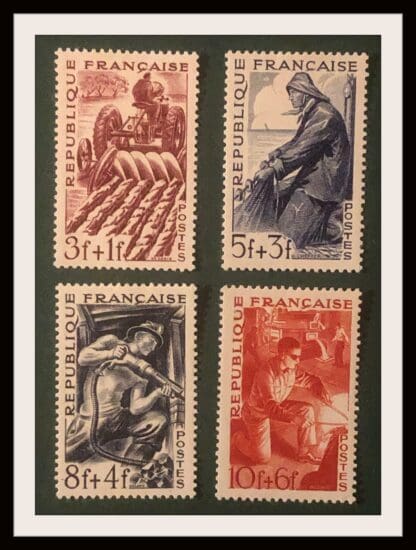 France Scott # B233-B236 Mint Hinged