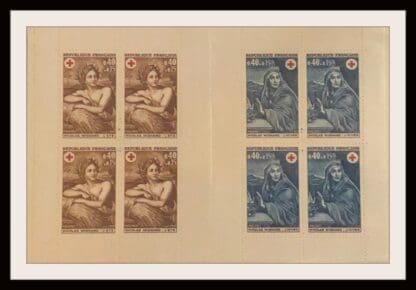 France Scott # B423a-424a Mint Never Hinged Booklet