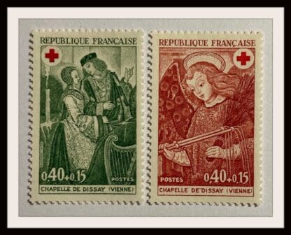 France Scott # B443-B444 Mint Hinged