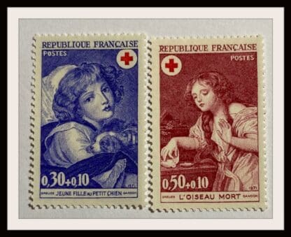 France Scott # B452-B453 Mint Hinged