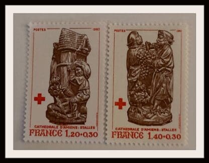 France Scott # B530-B531 Mint Hinged