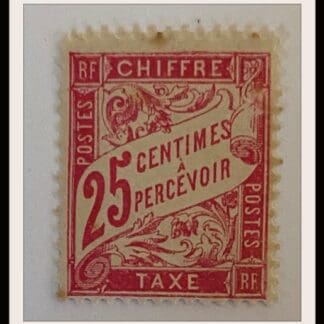 France Scott # J33 Mint Hinged