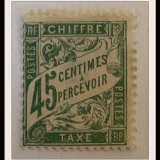 France Scott # J37 Mint Hinged