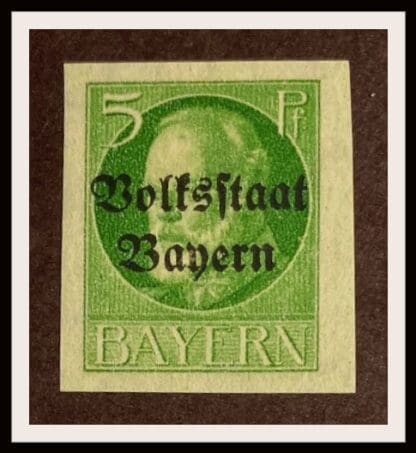 Bavaria Scott # 157 Mint Hinged