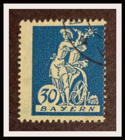 Bavaria Scott # 242 Used