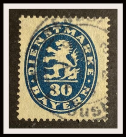 Bavaria Scott #O38 Used