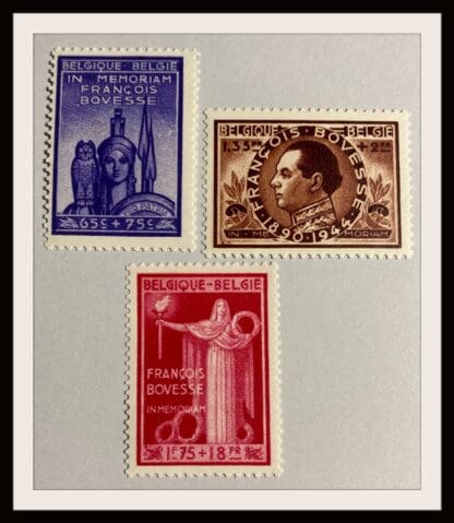 Belgium Scott # B417-B419 Mint Never Hinged