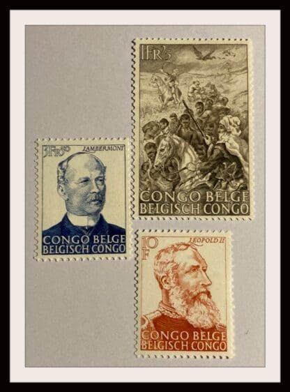 Belgium Congo Scott # 228-230 Mint Never Hinged