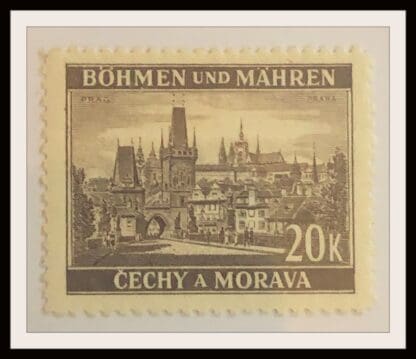 bohemia & Moravia Scott #48 Mint Hinged