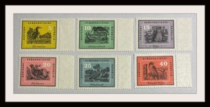 Germany DDR Scott # 444-449 Mint Never Hinged